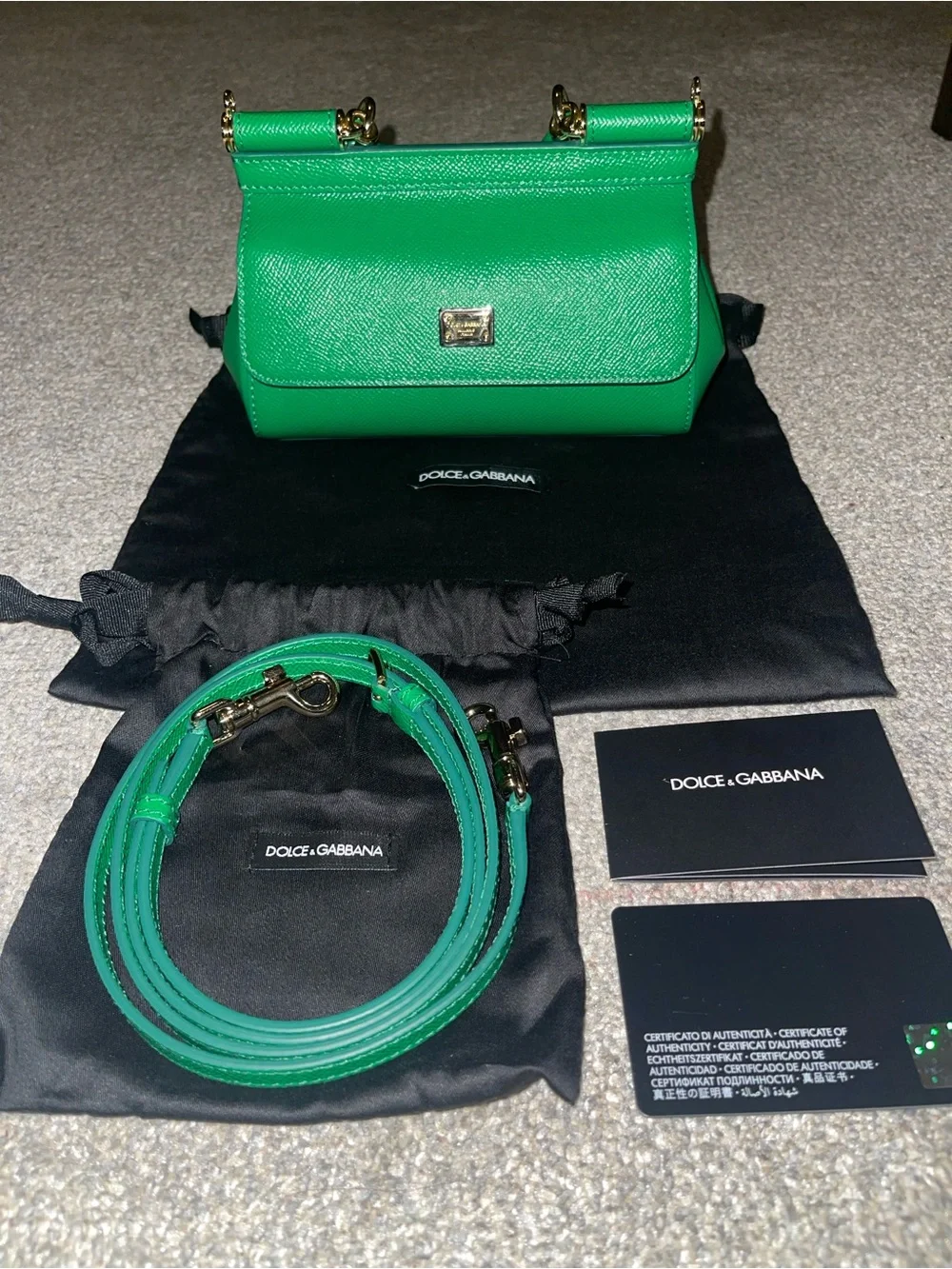 Dolce & Gabbana Mini Sicily Crossbody Bag